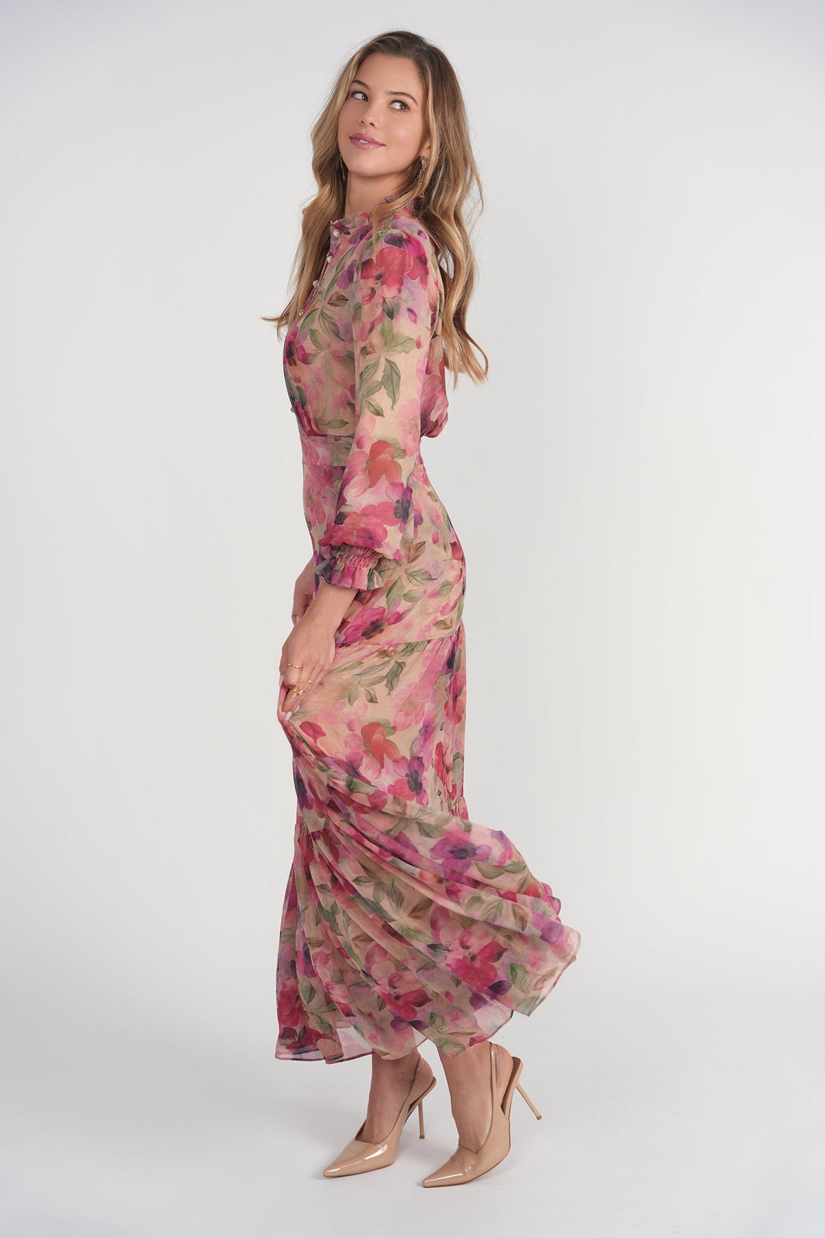 Zoe Maxi- Watercolor