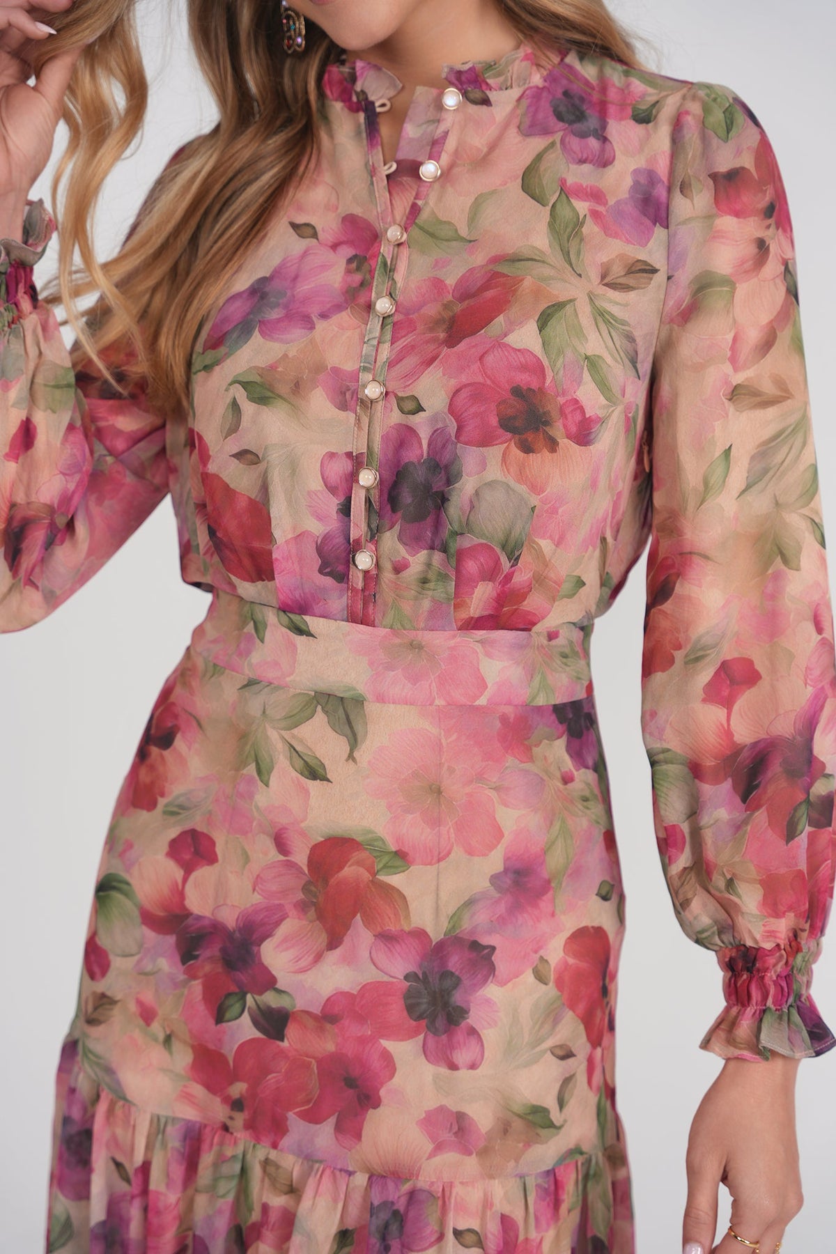 Zoe Maxi- Watercolor