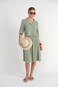 Vacay Skirt 23"- Green