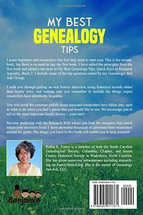 My Best Genealogy Tips: Quick Keys to Research Ancestry Book 2