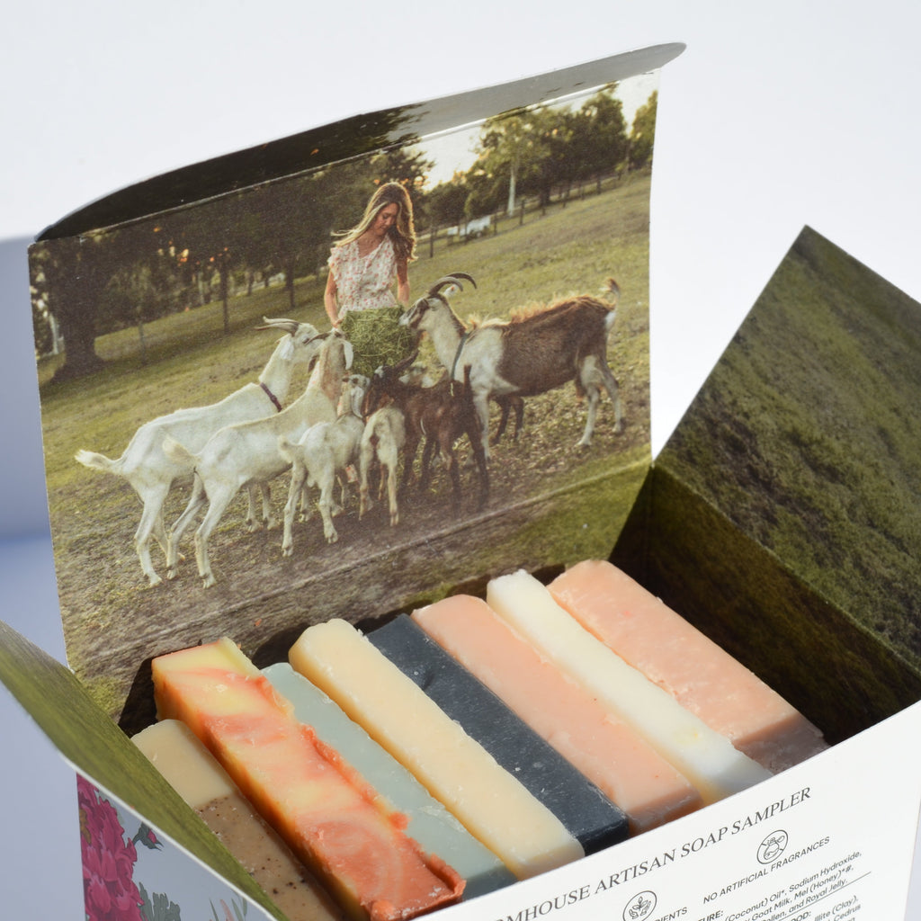 Farmhouse Artisan Goat Milk & Tallow Soap Sampler