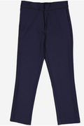 Skinny Fit Boys Dress Pants- Navy