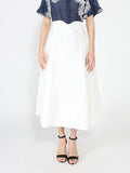 Gracia Fashion Women's Wide Width Skirt with Back Zipper